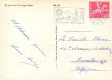 CPM St Moritz mit Corviglia Bahn 