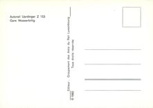 CPM Autorail Uerdinger Gare Wasserbilig 