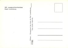 CPM Voyageurs marchandises Depot Luxembourg 