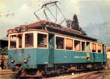 CPM Zwischen 1909 und 1967 verkehrte die schmalspurige Lugano Tesserete Bahn 