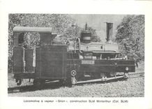 CPM Locomotive a vapeur Glion construction SLM Winterthur 