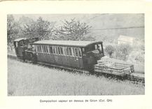 CPM Locomotive a vapeur Glion construction SLM Winterthur 