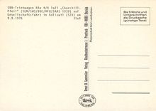 CPM SBB Triebwagen RAe Churchill Pfeil 