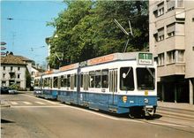 CPM 1982 loo Jahre Zuri Tram 