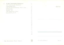 CPM 75 Jahre Strasenbalun Nordhausen August Bebel Platz 