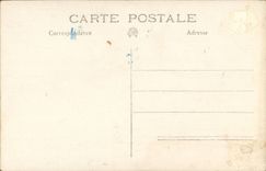 Real photo CPA beach child Woman Mad years