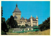 CPM Chemin de fer Biere Apples Morges  BE 4 4 12 Château de Vufflens