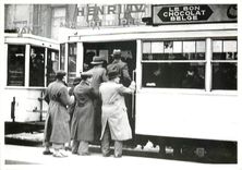 CPM Brussel  1936 Boulevard du jardin exotique