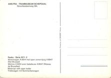 CPM Amutra Trammuseum Schepdaal Motorcar with open trailer 