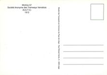 CPM Motrice Tramways Vervietois SATV 1912