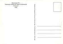 CPM Remorque 701 Liege