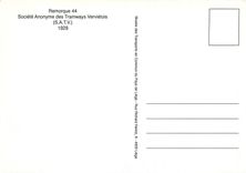 CPM Remorque 44 Vervietois Tramways