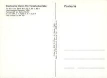 CPM Stadtwerke Mainz AG Verkehrsbetriebe 