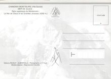 CPM Chamonix Mt Blanc Gare superieure du Montevers La mer de glace et les grandes Jorasses