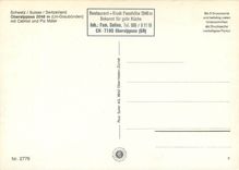 CPM Oberalppass Switzerland 