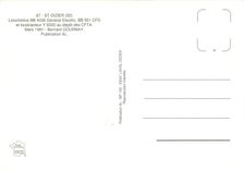 CPM St Dizier Locomotive BB 4036 General Electric