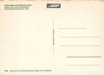 CPM Speisewagen der Rhatischen Bahn 