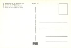 CPM Souvenir of the Belgium Coast 