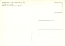 CPM Ligne Travers Fleurier Buttes 