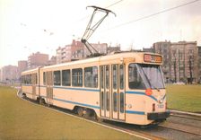 CPM Brussel PCC Tramcar