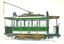 CPM Voiture motrice de 1888 415