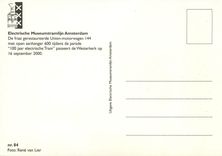 CPM Elestrische Museumtramlijn Amsterdam 