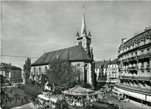 CPM Lausanne place et eglise St Francois 