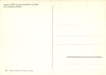 CPM Leysin avec les Dents du Midi et la vallee du Rhone 