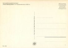 CPM Switzerland Furka Oberalp Bahn 