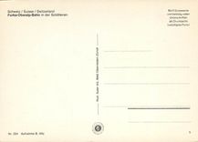 CPM Switzerland Furka Oberalp Bahn 