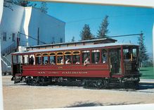 CPM San Jose Railroad Trolly Car 