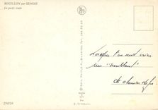 CPM Bouillon sur Semois Le Petit Train 