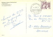 CPM Switzerland Jungfraubahn 