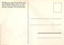 CARTE MAXIMUM Munchen S Bahn