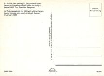 CPM SJ Rc2 class electric no 1089 with a Copenhagen bound express train 