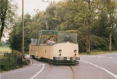 CPM Blackpool open boat tramcar 