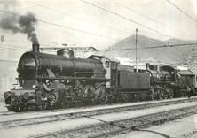 CPM Locomotiva CA Trifase FS Gr E 744 015