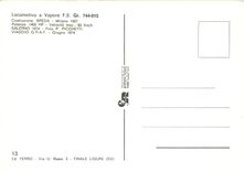 CPM Locomotiva CA Trifase FS Gr E 744 015