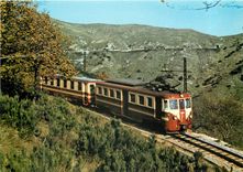 CPM Ferrovia Genova Casella Electric railcar A7 