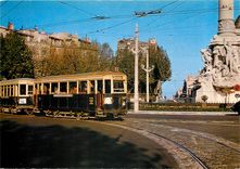 CPM Tramways de Marseille Place Castellane Train Coder reversible