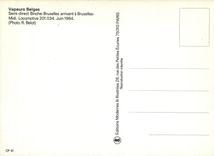 CPM Vapeurs Belges Bruxelles Midi