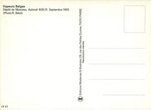 CPM Vapeurs Belges Depot de Monceau Autorail 608 01 