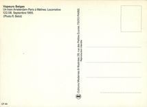 CPM Vapeurs Belges Amsterdam Paris a Malines 122 08