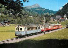 CPM Chemin de fer Aigle Sepeu Diablerets 