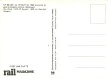 CPM CP 89 0 BB Gare de Bregenz