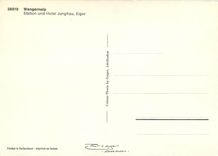 CPM Wengernalp Station une Hotel Jungfrau Eiger