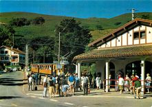 CPM Col de St Ignace Pyr Atl La gare de depart du train a Cremaillere pour le sommet de la Rhune