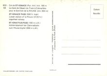 CPM Col de St Ignace Pyr Atl La gare de depart du train a Cremaillere pour le sommet de la Rhune