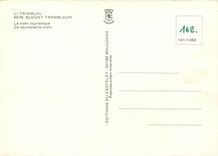 CPM Li Trimbleu Blegny Trembleur Le train touristique