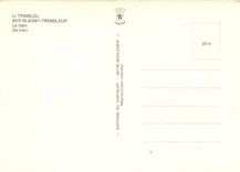 CPM Le Trimbleu Blegny Trembleur Le train 